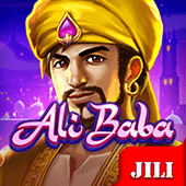 Ali Baba game icon with desert treasure artwork