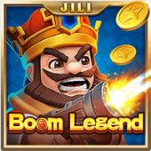 Boom Legend arcade icon with cannon blast art