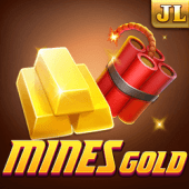 Mines Gold slot icon with gold rush artwork