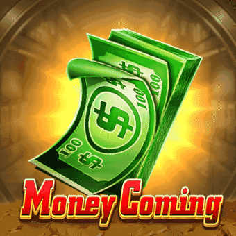 Money Coming slot icon with falling cash artwork