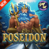 Poseidon slot icon with sea god artwork