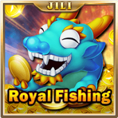 Royal Fishing arcade icon with royal sea artwork